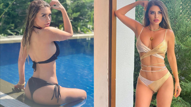 Ebru Polat yine sahnede! Yer yerinden oynadı, bornozlu paylaşımıyla parmak ısırttı! - Resim: 5