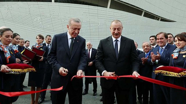 Erdoğan, Azerbaycan'da! Zengilan Havalimanına inen ilk devlet başkanı oldu - Resim: 1
