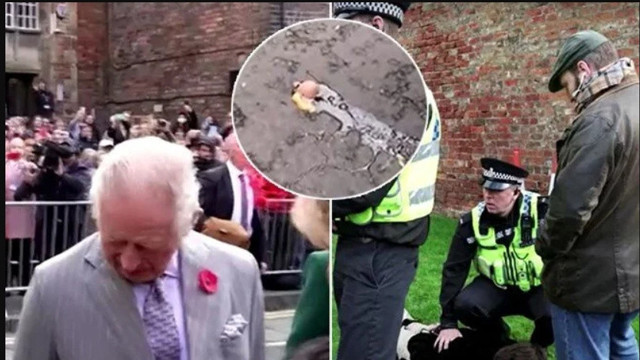 İngiltere şokta! Kral 3. Charles'a yumurtalı saldırı düzenlendi - Resim: 1