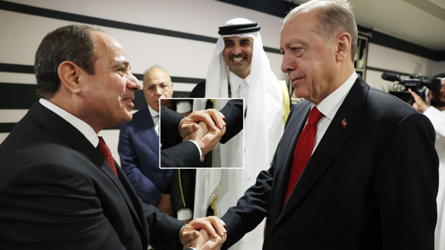 Erdoğan Mısır lideri Sisi ile tokalaştı fotoğrafı gören Akit yazarı yıkıldım yazıklar olsun dedi - Resim: 0