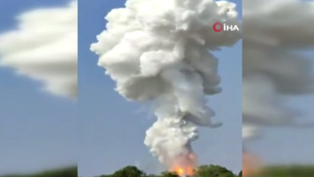 Hava fişek üretim tesisinde yangın! Ölenler ve yaralılar var - Resim: 0