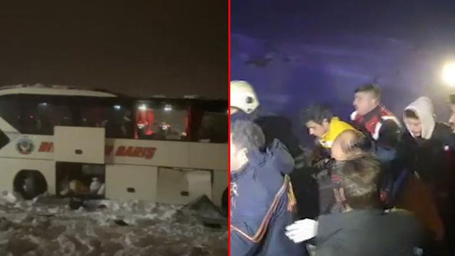 Diyarbakır-Şanlıurfa yolunda otobüs devrildi: 35 yaralı - Resim: 0