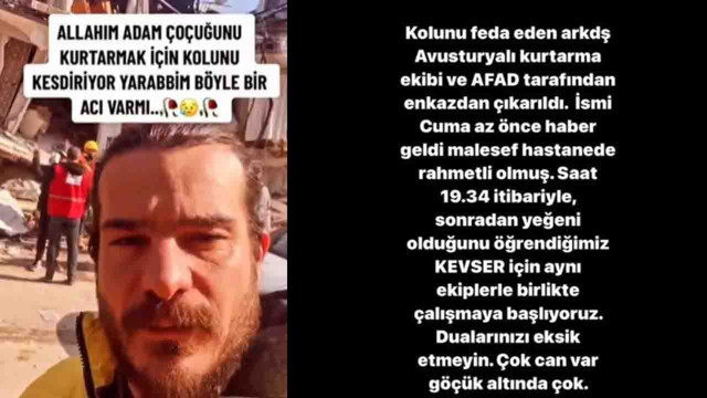 Sırf o kurtulsun diye kendini feda etti! Büyük dramı Hakan Hatipoğlu anlattı: Kolunu kestirdi... - Resim: 0