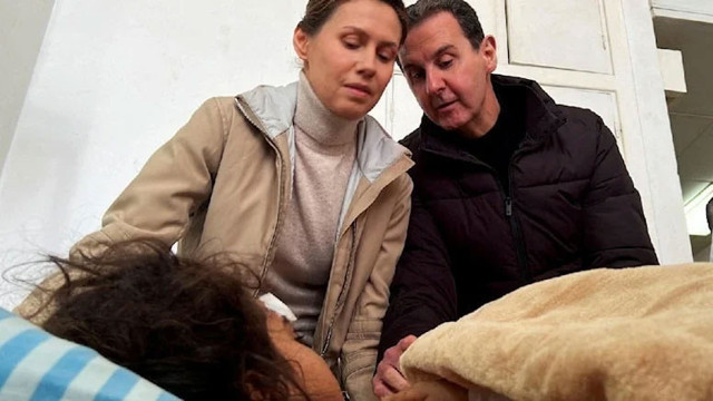 Beşar Esad'ın deprem sonrası fotoğrafları olay! Deprem Esad'ın korkunç suçlarının izlerini sildi - Resim: 1