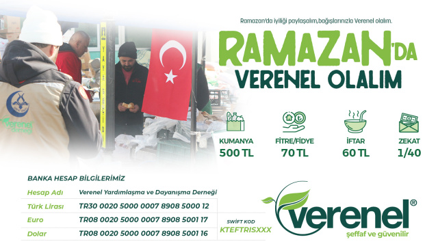 Verenel Derneği Ramazan çalışmalarına başladı - Resim: 0