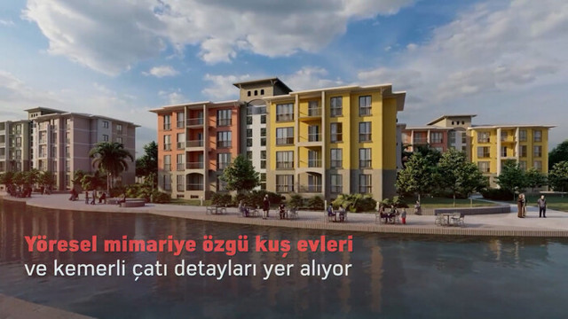 Murat Kurum, Hatay'da yapılacak deprem konutlarını paylaştı - Resim: 1