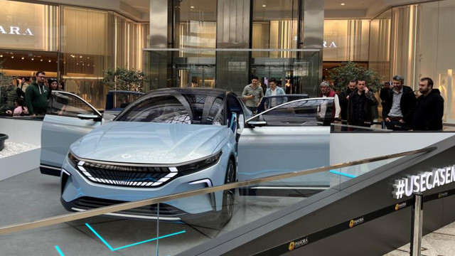 Türkiye'nin yerli otomobili TOGG'a Ankara’da yoğun ilgi - Resim: 0