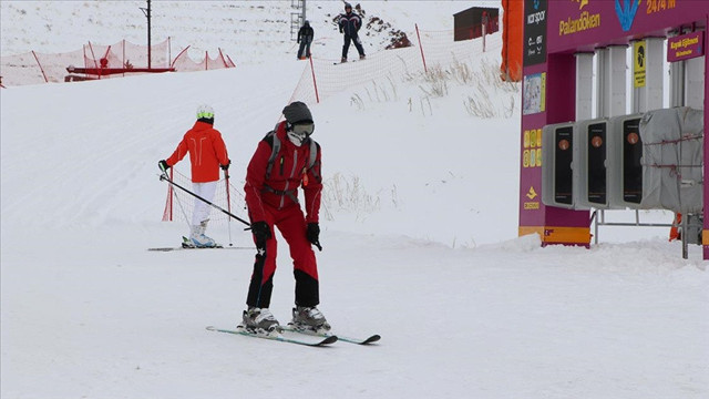 Palandöken'de kayak keyfi Nisan'da da devam ediyor - Resim: 3