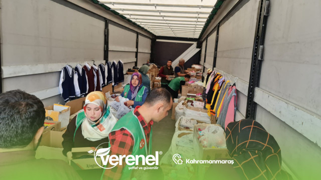 Verenel Derneği Mobil Giyim Mağazası deprem bölgelerinde - Resim: 1