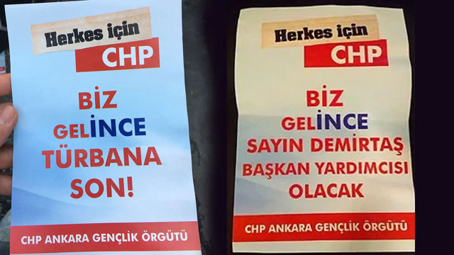 İstanbul'da CHP logolu 'İktidar olduğumuzda Apo’yu çıkartacağız' afişleri basıldı! Bakın kim yapmış - Resim: 0