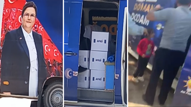 AFAD kolileri sosyal medyada tartışma yarattı, Bakan Derya Yanık: Bilgim dışında gerçekleşmiştir - Resim: 0