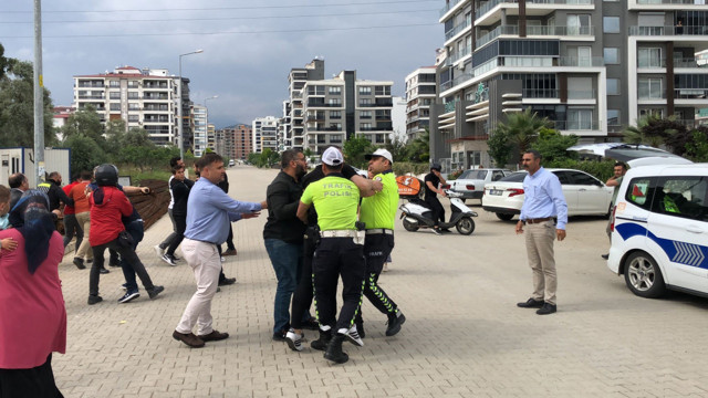 Şükredeceklerine kavga ettiler polis zor ayırdı - Resim: 0