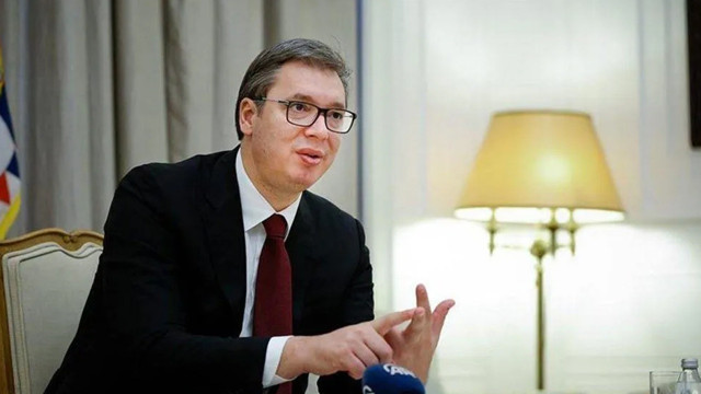 Sırbistan Cumhurbaşkanı Vucic'in oğlunun giydiği tişört krize neden oldu - Resim: 0