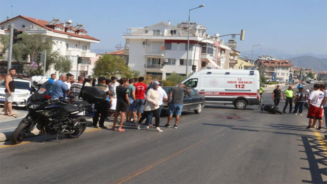 Fethiye'de acı kaza! Motosiklete çarpan kamyon kaçtı: 1 ölü, 1 ağır yaralı - Resim: 3