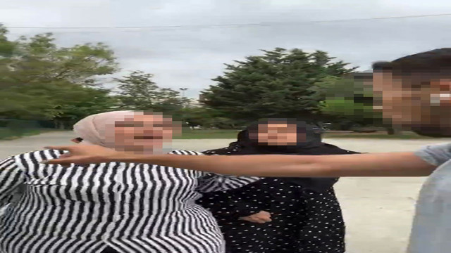 'Köpeğe top attın' kavgasında hakaretler havada uçuştu! "Türbanından utan" diyerek kadını aşağıladı - Resim: 1