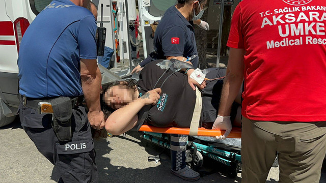 Aksaray'da dehşet anları! Tartıştığı 4 kişiye kurşun yağdırdı: 1 ölü 3 yaralı - Resim: 1