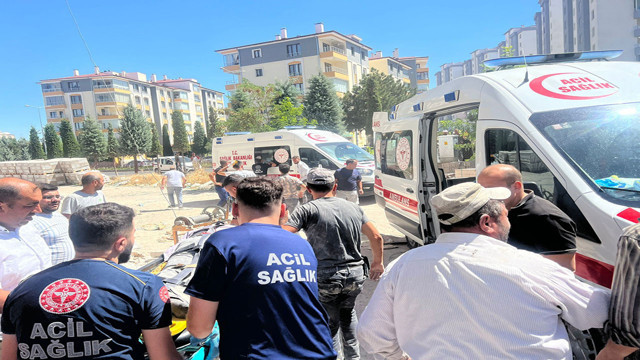 Nevşehir'de inşaat iskelesi işçilerin üzerine çöktü! 1 ölü 2 yaralı - Resim: 2