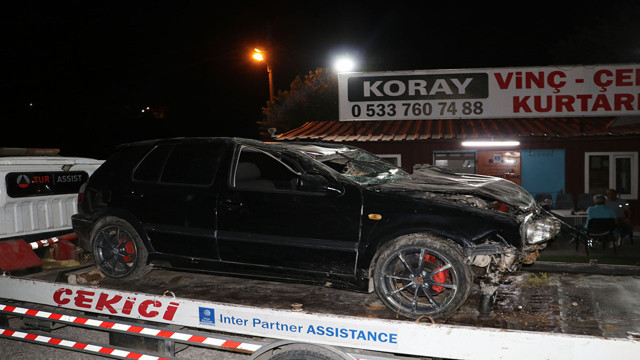 Samsun'da korkunç kaza! Virajı alamayan araç tarlaya uçtu: 3 yaralı - Resim: 0