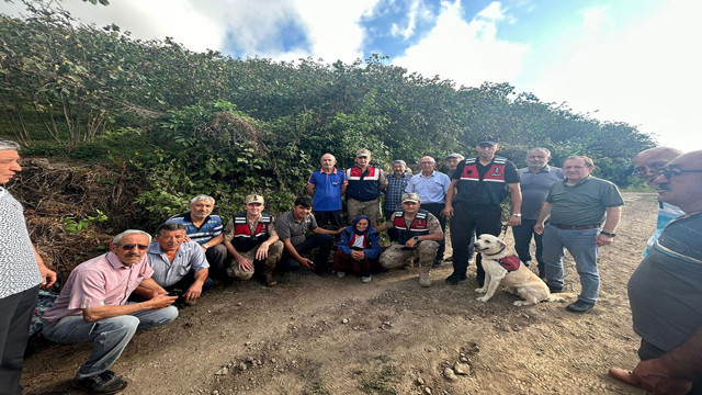 Ordu'da kaybolan Alzheimer hastası yaşlı kadın bulundu! Jandarma yaşlı kadını sırtında taşıdı - Resim: 0
