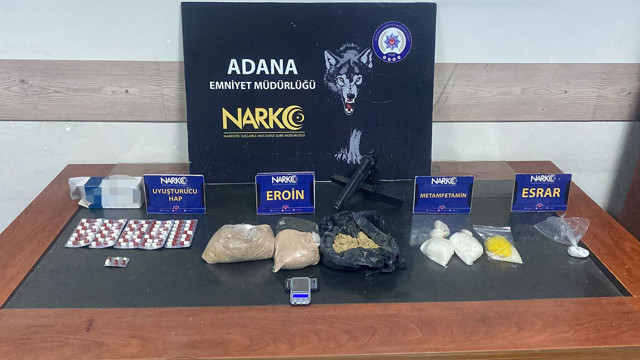 Adana'da uyuşturucu operasyonu! Birçok uyuşturucu madde ele geçirildi - Resim: 0