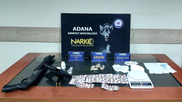 Adana'da uyuşturucu operasyonu! Birçok uyuşturucu madde ele geçirildi - Resim: 1