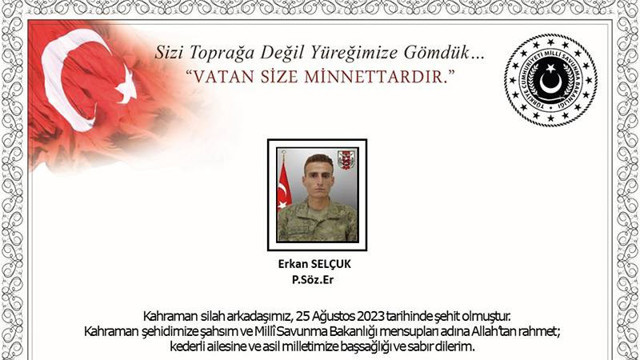 Pençe-Kilit Harekatı bölgesinde 1 asker şehit oldu! El yapımı patlayıcı kurbanı - Resim: 0