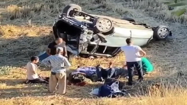Adıyaman'da feci kaza! Polis memuru ailesiyle kaza yaptı: 1 ölü, 4 yaralı - Resim: 0