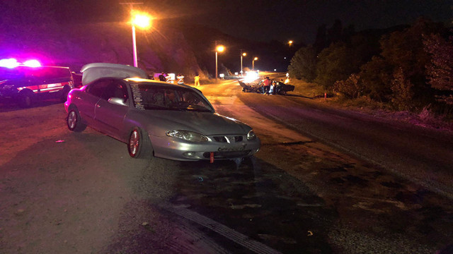 Çankırı'da korkunç kaza! İki araç kafa kafaya çarpıştı: 7 yaralı - Resim: 1