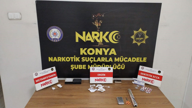 Konya'da uyuşturucu taciri baba ve oğul yapılan operasyonda tutuklandı! - Resim: 2