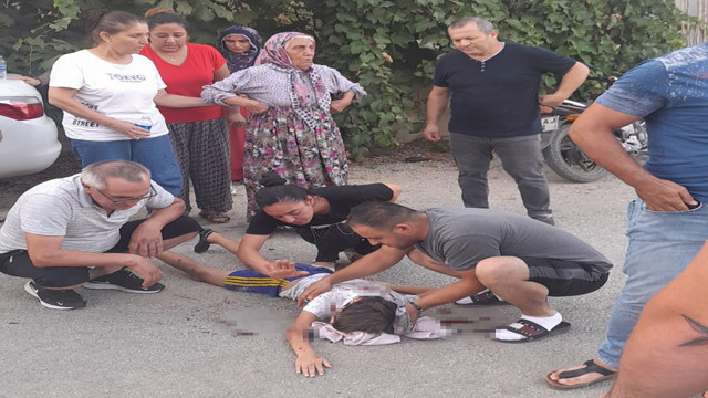 Antalya'da çocuk sürücü motosikletiyle 9 yaşındaki çocuğa çarptı! - Resim: 1