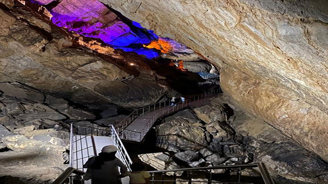 Zonguldak'ta 3.5 milyon yıllık mağara turistlerin göz bebeği oldu! Ziyaretçi rekoru kırdı - Resim: 4