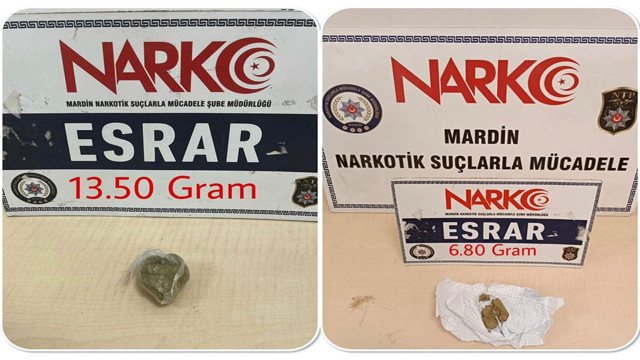 Mardin'de polis ekiplerinden uyuşturucu operasyonu! Çok sayıda uyuşturucu ele geçirildi: 3 kişi tutuklandı - Resim: 0