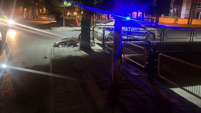 Kastamonu'da Motosikletten savrulan çocuk sürücü canından oluyordu! - Resim: 1