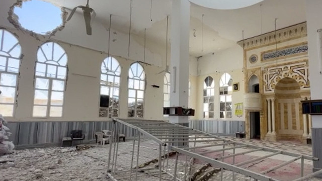 Terör örgütü PKK/YPG, Suriye'de camiye roket saldırısı düzenledi - Resim: 0