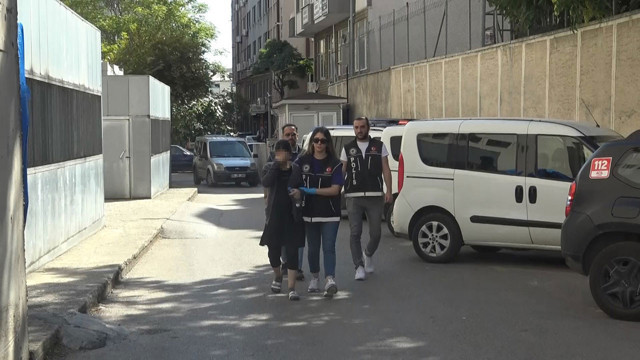 Bursa'da 9 aylık hamile torbacı iş üstünde yakalandı! - Resim: 1