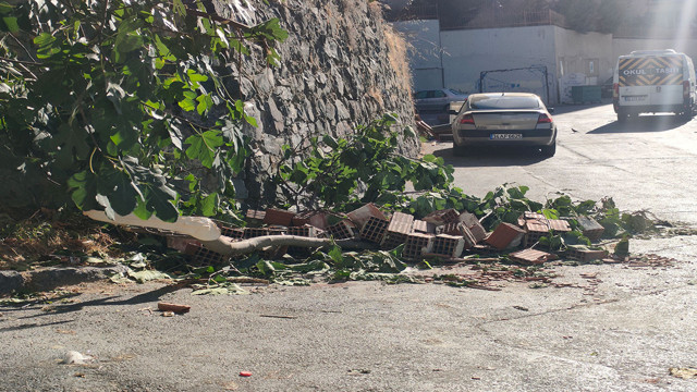 İncir sevdası canına mal oluyordu! 13 yaşındaki kız kırılan dalla birlikte tuğlalarına altında kaldı - Resim: 0