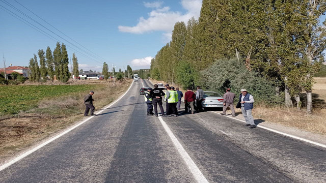Tokat'ta korkunç kaza! Kontrolden çıkan otomobil başka araca arkadan çarptı: 4 yaralı - Resim: 0