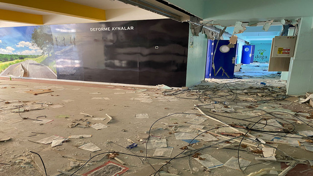 Antalya'da boşaltılan okul hırsız ve madde bağımlılıların yuvası oldu! - Resim: 1