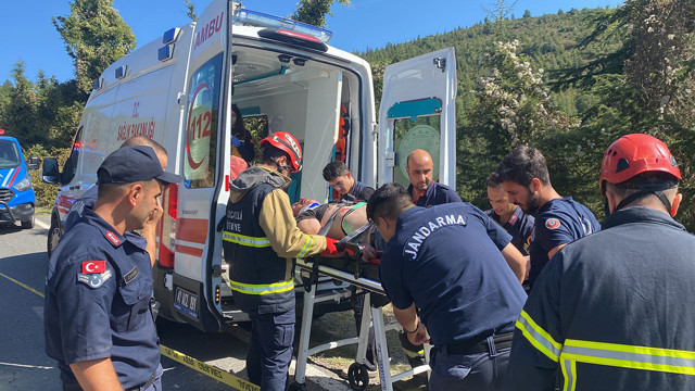 Kemikleri kırıldı, 70 metrelik uçurumdan atıldı! Uçurumda 1 gece yardım bekledi - Resim: 0