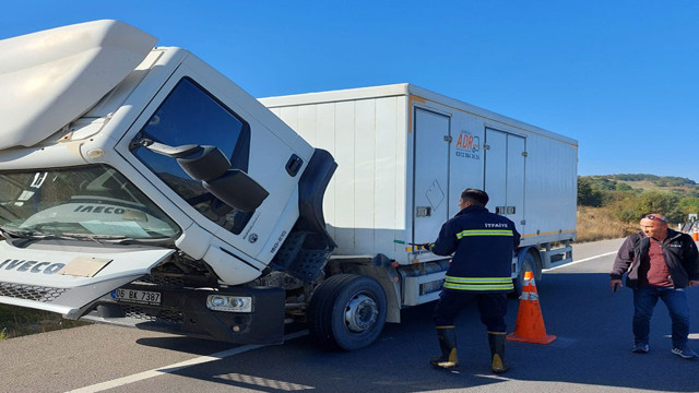 Facianın eşiğinden dönüldü! Patlayıcı yüklü kamyon seyir halindeyken alev aldı - Resim: 2