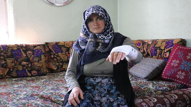 50 yaşındaki kadın arazisinde komşusu tarafından darp edildi! "Eline sopayı alıp vurmaya başladı" - Resim: 4