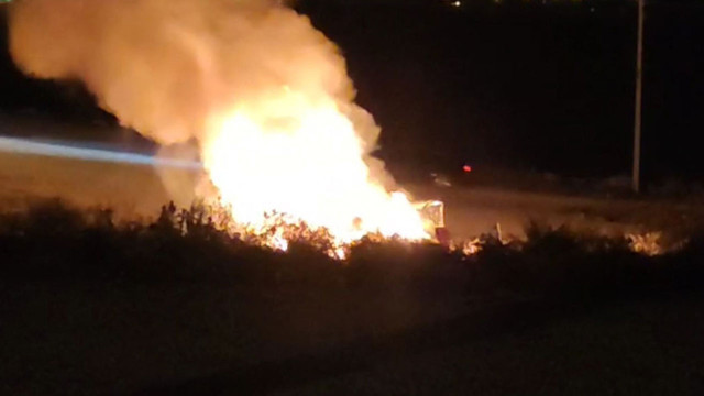 Ankara'da alkollü şahıs babasına sinirlenip aracını ateşe verdi! - Resim: 1