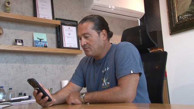 İzmir’de oltaya takılan orkinos 100 bin liralık oltayı götürdü - Resim: 1