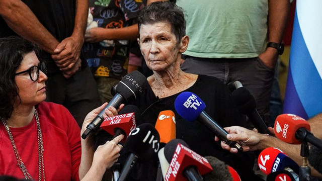 Hamas'ın serbest bıraktığı rehine ilk kez konuştu, yaşadıklarını anlattı - Resim: 1