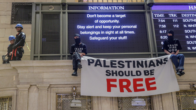 Amerikalı Yahudiler, Gazze için tren garını işgal etti - Resim: 1