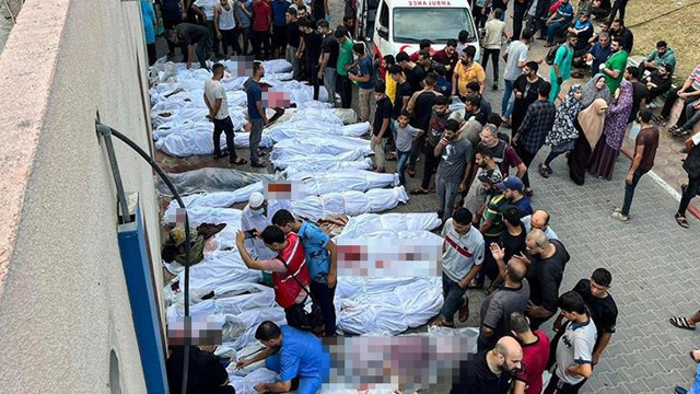 İsrail Gazze'de mülteci kampını vurdu en az 100 kişi öldü - Resim: 0