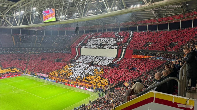 Galatasaray'dan Şampiyonlar Ligi koreografisi! - Resim: 3