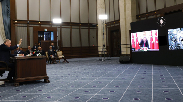 Ve uzayda ilk canlı görüşme! Erdoğan, ilk Türk astronot Gezeravcı ile görüştü - Resim: 0