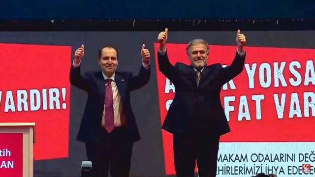 Yeniden Refah Partisi İstanbul Ankara ve İzmir adayları belli oldu Fatih Erbakan açıkladı - Resim: 0