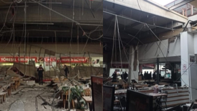 Ünlü zincir restoranın tavanı çöktü! Onlarca kişi ölümden döndü - Resim: 0